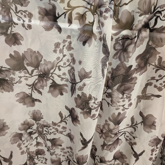 Black and grey print top - Picture 2 of 4